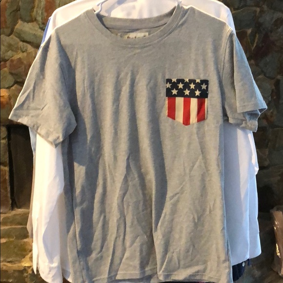 Shirts | American Flag Pocket T Shirt 